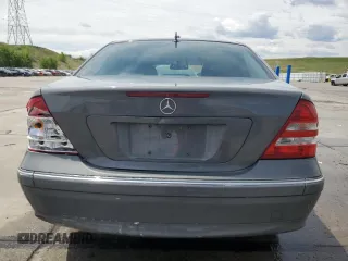 2007 Mercedes-Benz C 280 Luxury with VIN WDBRF92HX7F837258, listed as a Copart auction lot 58594675 with 158,544 mi miles and Salvage title. Bid and sale history available at DreamBid. Image 6.