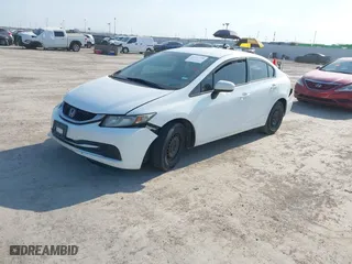 2014 Honda Civic Sedan LX with VIN 19XFB2F50EE013574, listed as a IAAI auction lot 40497790 with 243,133 mi miles. Bid and sale history available at carsss.com. Image 17.