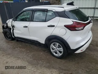 2021 Nissan Kicks S z VIN 3N1CP5BV5ML549901, wystawiony jako Copart lot #58055175 z przebiegiem 67 273 mil mil oraz Szkoda całkowita • Salvage title. Historia ofert i sprzedaży dostępna na DreamBid. Obrazek 2.