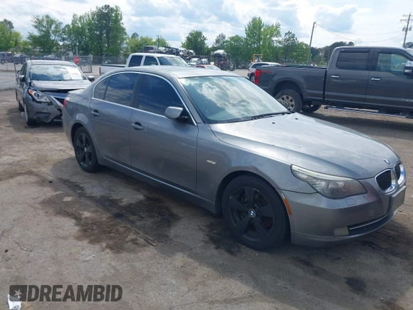 2008 BMW 5 Series 528xi with VIN WBANV13558C150343, listed as a IAAI auction lot 42224443 with 234,163 mi miles and . Bid and sale history available at carsss.com. Image 1.