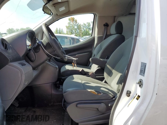 2016 Nissan NV200 S with VIN 3N6CM0KN7GK697743, listed as a Copart auction lot 59375205 with 253,300 mi miles and Salvage title. Bid and sale history available at DreamBid. Image 7.