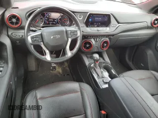 2019 Chevrolet Blazer RS z VIN 3GNKBJRS6KS621369, wystawiony jako Copart lot #54591215 z przebiegiem 64 164 mil mil oraz Szkoda całkowita • Salvage title. Historia ofert i sprzedaży dostępna na DreamBid. Obrazek 8.