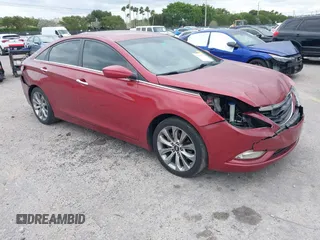 2013 Hyundai Sonata Limited with VIN 5NPEC4AC0DH518020, listed as a IAAI auction lot 41770278 with 98,322 mi miles and . Bid and sale history available at DreamBid. Image 1.