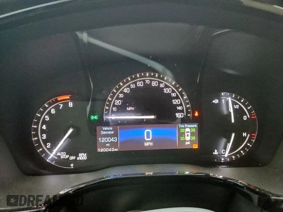 2018 Cadillac XT5 FWD with VIN 1GYKNARS8JZ110094, listed as a Copart auction lot 60626465 with 120,043 mi miles and Salvage title. Bid and sale history available at DreamBid. Image 9.