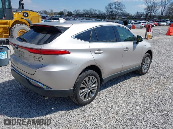 2021 Toyota Venza LE with VIN JTEAAAAH4MJ030822, listed as a IAAI auction lot 41864005 with 6,661 mi miles. Bid and sale history available at carsss.com. Image 4.