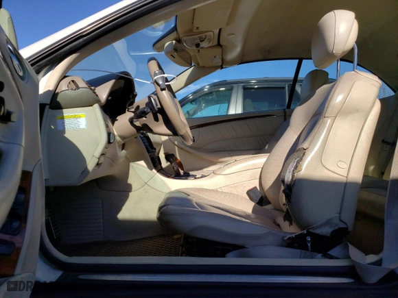 2009 Mercedes-Benz CLK-Class 5.5L with VIN WDBTK72F69T102852, listed as a Copart auction lot 80244754 with 113,421 mi miles and Salvage Title. Bid and sale history available at carsss.com. Image 7.
