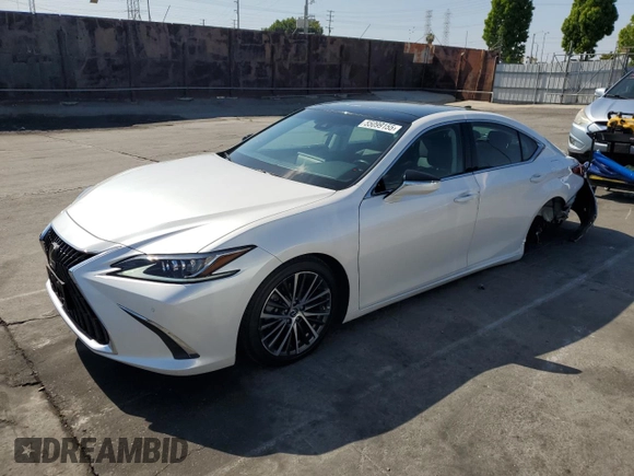 2022 Lexus ES 350 z VIN 58ADZ1B16NU125205, wystawiony jako Copart lot #55099155 z przebiegiem 49 532 mil mil oraz Szkoda całkowita • Salvage title. Historia ofert i sprzedaży dostępna na DreamBid. Obrazek 1.