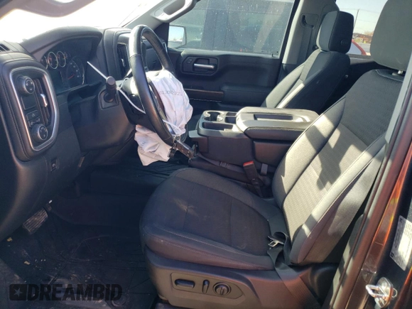 2019 Chevrolet Silverado 1500 LT with VIN 1GCRWCEK9KZ243709, listed as a Copart auction lot 85041514 with 79,780 mi miles and Salvage Title. Bid and sale history available at DreamBid. Image 7.