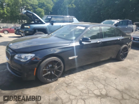 2014 BMW 7 Series ALPINA B7 with VIN WBAYE8C5XED780502, listed as a Copart auction lot 57492125 with 118,978 mi miles and Clean title. Bid and sale history available at DreamBid. Image 1.