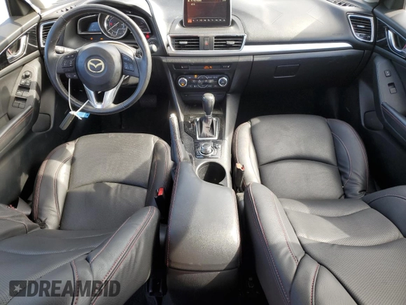 2014 Mazda 3 S Grand Touring with VIN JM1BM1W33E1176840, listed as a Copart auction lot 52888225 with 101,861 mi miles and Salvage Title. Bid and sale history available at DreamBid. Image 8.