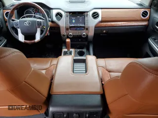 2015 Toyota Tundra 4WD Truck Platinum with VIN 5TFAW5F13FX483144, listed as a Copart auction lot 42698545 with 82,612 mi miles and Salvage Title. Bid and sale history available at carsss.com. Image 8.