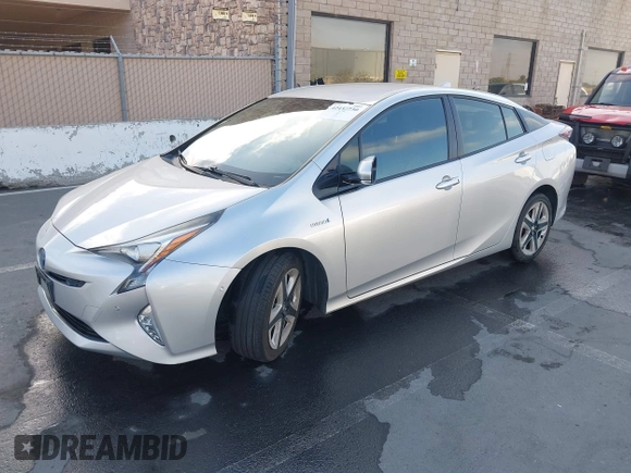 2016 Toyota Prius Four with VIN JTDKARFU1G3004619, listed as a IAAI auction lot 42432730 with 93,471 mi miles and . Bid and sale history available at DreamBid. Image 2.