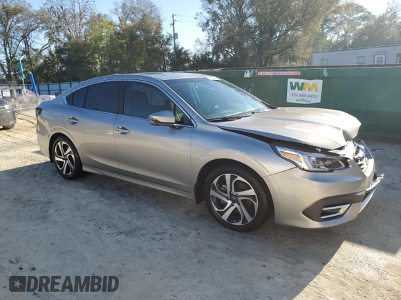2020 Subaru Legacy Limited with VIN 4S3BWAN62L3010901, listed as a Copart auction lot 48632545 with 56,690 mi miles and Salvage title. Bid and sale history available at DreamBid. Image 4.