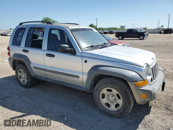 2005 Jeep Liberty Sport with VIN 1J4GK48K65W573151, listed as a Copart auction lot 52072875 with 70,079 mi miles and Clean Title. Bid and sale history available at carsss.com. Image 4.