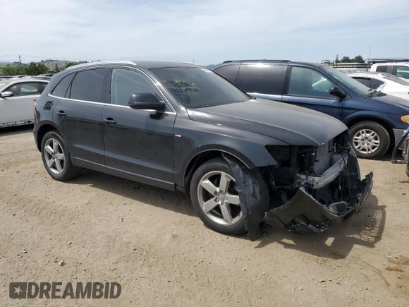 2012 Audi Q5 Premium Plus with VIN WA1LFAFP9CA063872, listed as a Copart auction lot 53350205 with 172,148 mi miles and Salvage title. Bid and sale history available at DreamBid. Image 4.