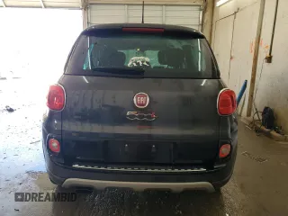 2017 FIAT 500L Trekking with VIN ZFBCFADHXHZ039285, listed as a Copart auction lot 78538274 with 78,428 mi miles and Salvage Title. Bid and sale history available at carsss.com. Image 6.