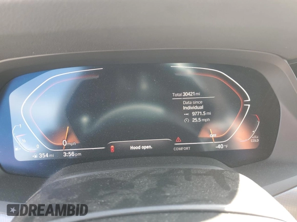 2023 BMW X6 xDrive40i z VIN 5UXCY6C04P9P49005, wystawiony jako Copart lot #51974695 z przebiegiem 30 421 mil mil oraz Szkoda całkowita • Salvage title. Historia ofert i sprzedaży dostępna na DreamBid. Obrazek 9.