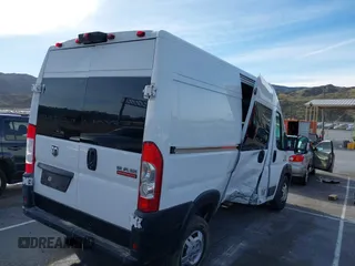 2021 Ram ProMaster Cargo with VIN 3C6LRVBG6ME513686, listed as a IAAI auction lot 41675654 with 76,989 mi miles. Bid and sale history available at carsss.com. Image 4.