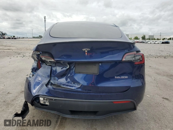2022 Tesla Model Y Performance с VIN 7SAYGDEF2NF377637, выставлен на аукционе Copart как лот 59381695 с пробегом 39 230 миль миль и Списание • Salvage title. История ставок и продаж доступна на DreamBid. Изображение 6.