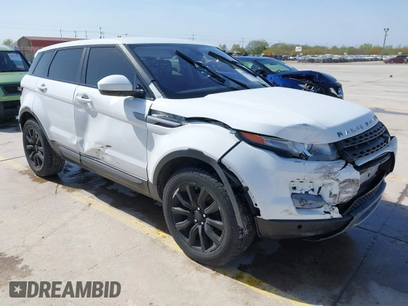 2015 Land Rover Range Rover Evoque Pure with VIN SALVN2BG2FH073984, listed as a IAAI auction lot 41820047 with 75,318 mi miles. Bid and sale history available at carsss.com. Image 1.