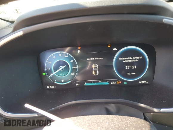 2023 Hyundai Santa Fe Hybrid Limited with VIN 5NMS5DA10PH008540, listed as a Copart auction lot 80548914 with 14,779 mi miles and Salvage Title. Bid and sale history available at carsss.com. Image 9.