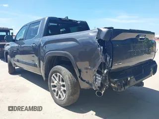 2024 Toyota Tundra 1794 Edition with VIN 5TFMA5DBXRX142402, listed as a IAAI auction lot 42619668 with 17,523 mi miles and . Bid and sale history available at DreamBid. Image 3.