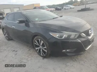 2017 Nissan Maxima SL with VIN 1N4AA6AP2HC449938, listed as a Copart auction lot 61345585 with Not provided miles and Salvage title. Bid and sale history available at DreamBid. Image 4.