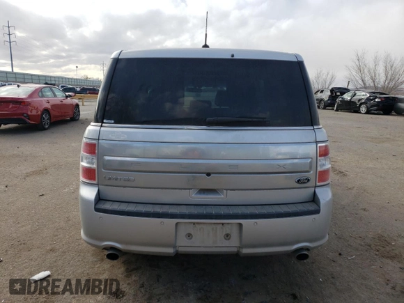 2018 Ford Flex Limited with VIN 2FMGK5D86JBA05902, listed as a Copart auction lot 42777445 with 104,031 mi miles and Salvage Title. Bid and sale history available at carsss.com. Image 6.