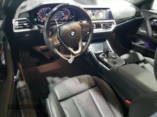 2022 BMW 2 Series 230i with VIN 3MW23CM00N8C68052, listed as a Copart auction lot 87752535 with 11,533 mi miles and Salvage Title. Bid and sale history available at carsss.com. Image 8.