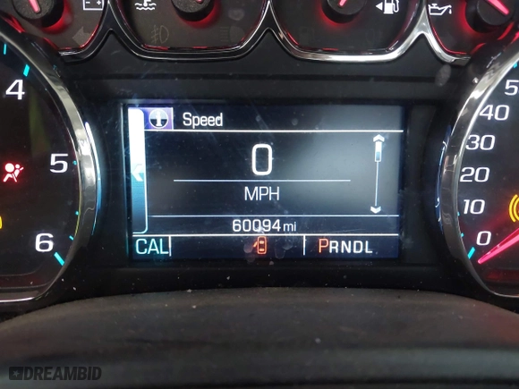 2018 Chevrolet Silverado 1500 LT with VIN 1GCVKREC7JZ252817, listed as a IAAI auction lot 38356875 with 60,094 mi miles. Bid and sale history available at carsss.com. Image 16.