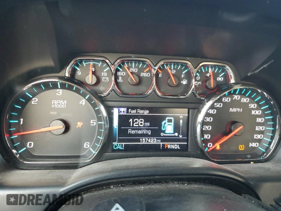 2017 Chevrolet Silverado 1500 LT with VIN 1GCVKREC4HZ236729, listed as a Copart auction lot 51745665 with 157,423 mi miles and Salvage Title. Bid and sale history available at DreamBid. Image 9.