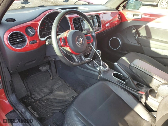 2012 Volkswagen Beetle 2.5L w/Sun/Sound/Nav PZEV with VIN 3VWJP7AT4CM664608, listed as a Copart auction lot 86560364 with 109,106 mi miles and Salvage Title. Bid and sale history available at carsss.com. Image 8.