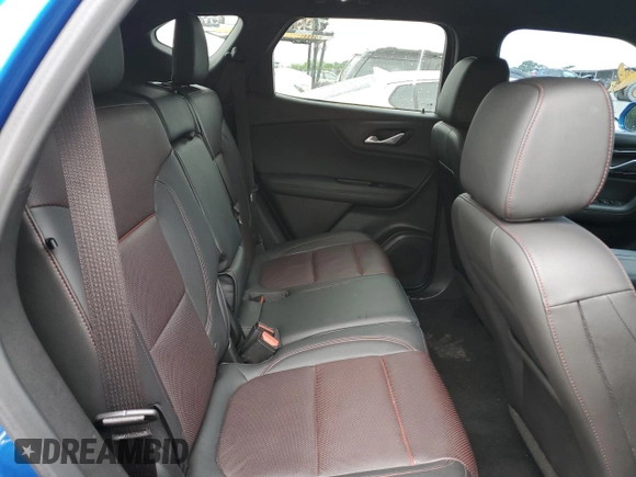 2020 Chevrolet Blazer RS with VIN 3GNKBKRS7LS561822, listed as a Copart auction lot 58831935 with 76,069 mi miles and Salvage title. Bid and sale history available at DreamBid. Image 11.