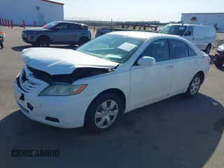 2007 Toyota Camry CE with VIN 4T1BE46K47U706736, listed as a IAAI auction lot 41760496 with 205,016 mi miles. Bid and sale history available at carsss.com. Image 2.