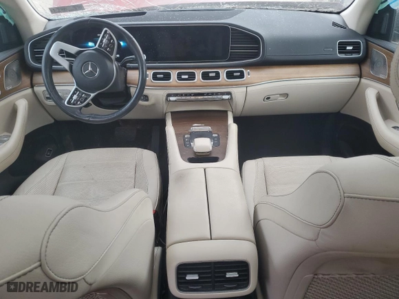 2021 Mercedes-Benz GLE with VIN 4JGFB4KB4MA406949, listed as a Copart auction lot 42021045 with 73,935 mi miles and Salvage Title. Bid and sale history available at carsss.com. Image 8.