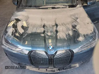 2023 BMW iX xDrive50 with VIN WB523CF0XPCM89410, listed as a Copart auction lot 75018924 with 0 mi miles and Non Repairable. Bid and sale history available at carsss.com. Image 12.