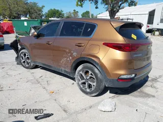 2020 Kia Sportage LX with VIN KNDPM3ACXL7742544, listed as a IAAI auction lot 41763261 with 72,172 mi miles. Bid and sale history available at carsss.com. Image 3.