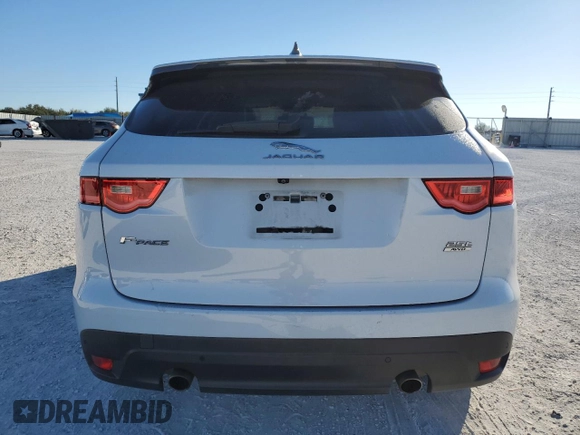 2020 Jaguar F-Pace 25t Prestige with VIN SADCK2FX7LA617986, listed as a Copart auction lot 87895495 with 106,909 mi miles and Non repairable. Bid and sale history available at DreamBid. Image 6.