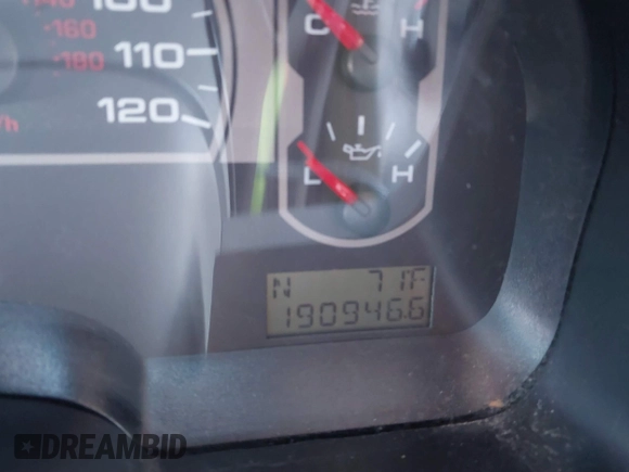 2008 Ford F-150 XLT with VIN 1FTPW12V48FC07351, listed as a IAAI auction lot 41794480 with 190,946 mi miles. Bid and sale history available at carsss.com. Image 15.