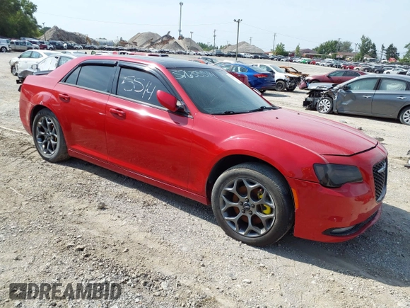 2015 Chrysler 300 with VIN 2C3CCAGG9FH860355, listed as a IAAI auction lot 40080685 with 130,074 mi miles. Bid and sale history available at carsss.com. Image 1.