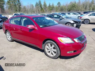 2008 Lexus GS 350 with VIN JTHCE96S680019545, listed as a IAAI auction lot 42053542 with 118,076 mi miles. Bid and sale history available at carsss.com. Image 1.