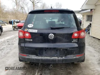 2011 Volkswagen Tiguan SEL with VIN WVGBV7AX4BW553986, listed as a Copart auction lot 43873765 with 140,097 mi miles and Salvage Title. Bid and sale history available at DreamBid. Image 6.