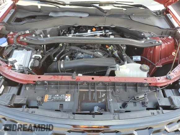 2025 Ford Explorer ST-Line with VIN 1FMUK7KH9SGA40462, listed as a Copart auction lot 54848405 with 8,111 mi miles and Salvage title. Bid and sale history available at DreamBid. Image 12.