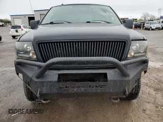 2007 Ford F-150 XLT with VIN 1FTPW14V67KC63990, listed as a Copart auction lot 50881595 with 187,770 mi miles and Salvage Title. Bid and sale history available at carsss.com. Image 5.
