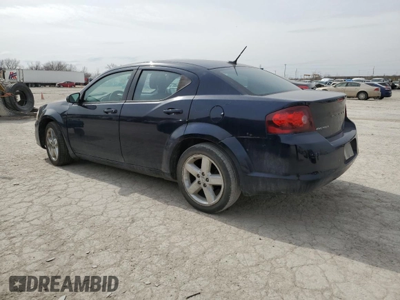 2013 Dodge Avenger SE with VIN 1C3CDZAB5DN688600, listed as a Copart auction lot 47686475 with 126,183 mi miles and Clean Title. Bid and sale history available at carsss.com. Image 2.