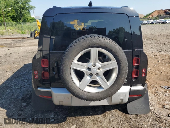 2020 Land Rover Defender HSE with VIN SALE97EU6L2018617, listed as a Copart auction lot 60670585 with 38,721 mi miles and Salvage title. Bid and sale history available at DreamBid. Image 6.