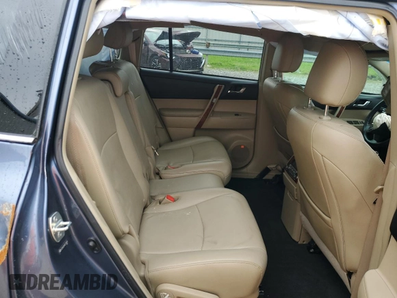 2013 Toyota Highlander Limited with VIN 5TDYK3EH4DS136616, listed as a Copart auction lot 61164425 with Not provided miles and Clean title. Bid and sale history available at DreamBid. Image 11.