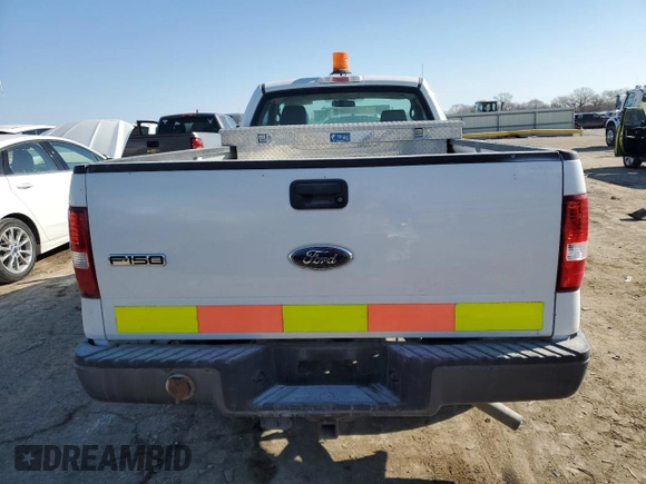 2008 Ford F-150 XL with VIN 1FTRF12W18KB87911, listed as a Copart auction lot 73401384 with 140,858 mi miles and Clean title. Bid and sale history available at DreamBid. Image 6.