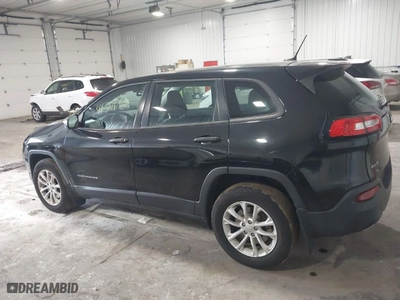 2016 Jeep Cherokee Sport with VIN 1C4PJMAS3GW138870, listed as a IAAI auction lot 41346369 with 60,095 mi miles. Bid and sale history available at carsss.com. Image 14.
