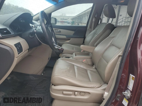 2011 Honda Odyssey EX-L with VIN 5FNRL5H6XBB027702, listed as a Copart auction lot 51978575 with 224,070 mi miles and Salvage Title. Bid and sale history available at DreamBid. Image 7.